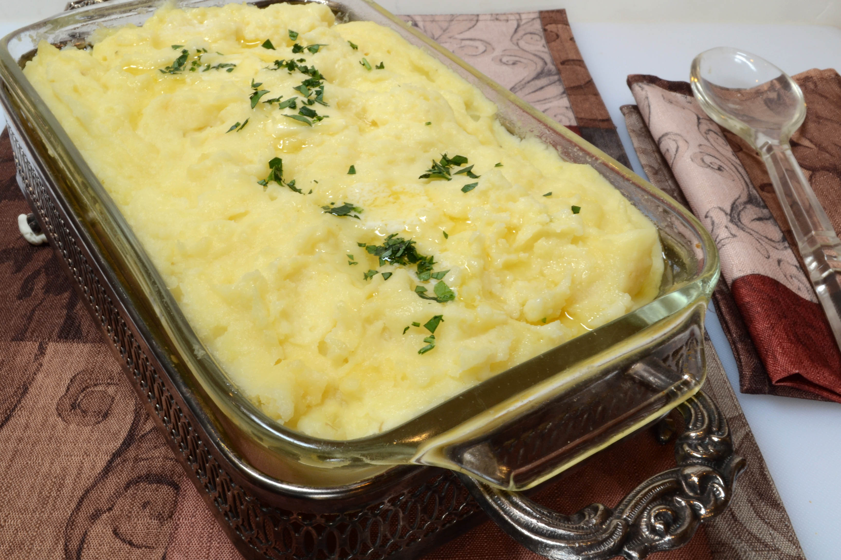 Yukon Gold Mashed Potatoes With White Truffle Oil 