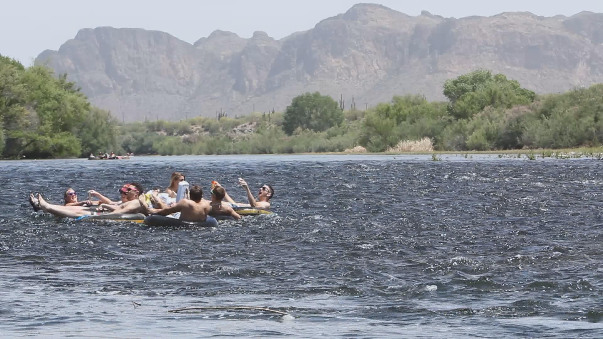 Grab the swimsuit and sunscreen! Salt River Tubing open