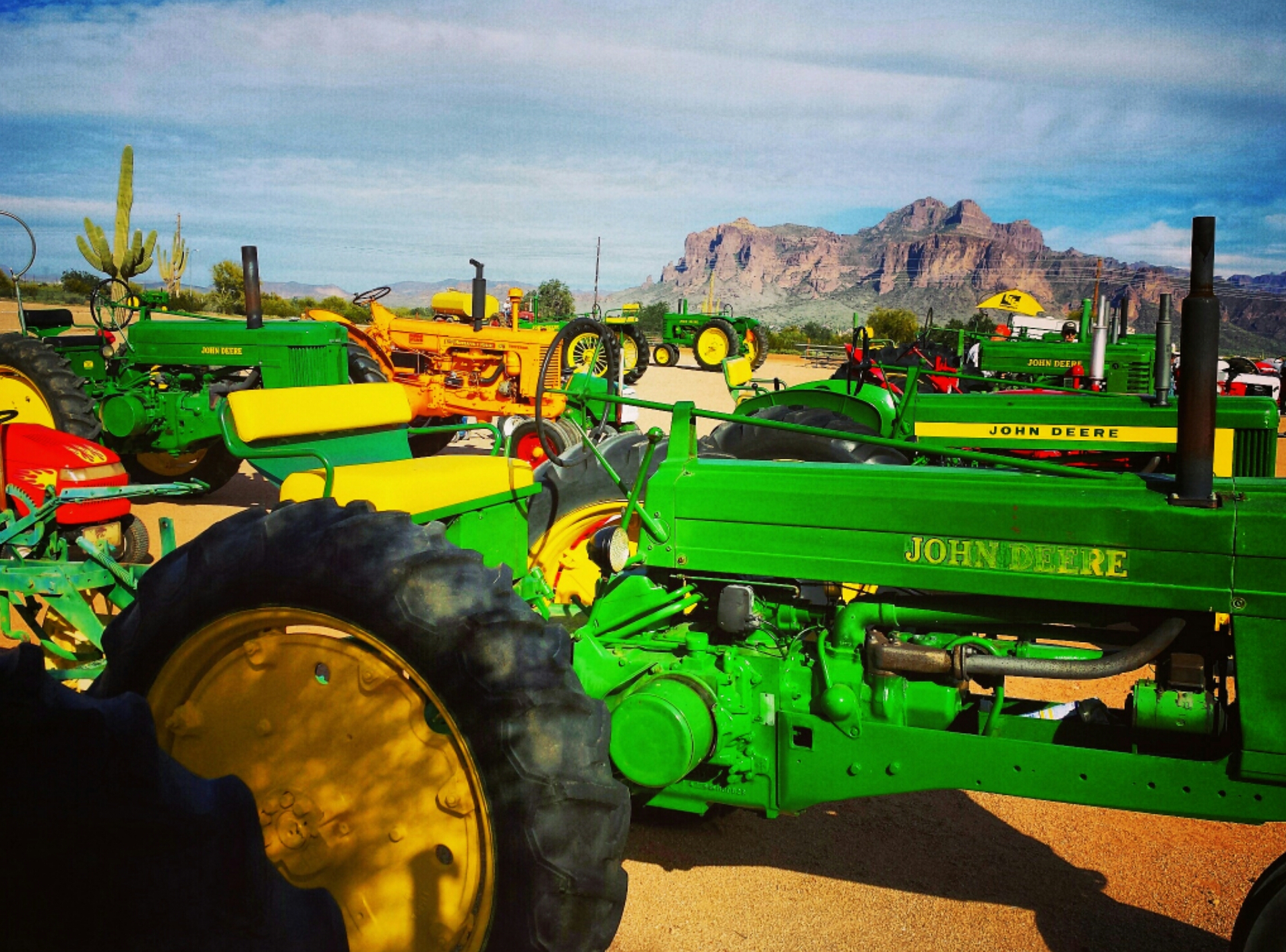 Antique tractors featured in Apache Junction show
