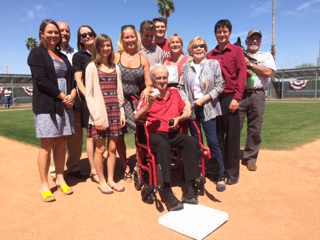 Press release: D-backs honor Roland Hemond with sleeve patch