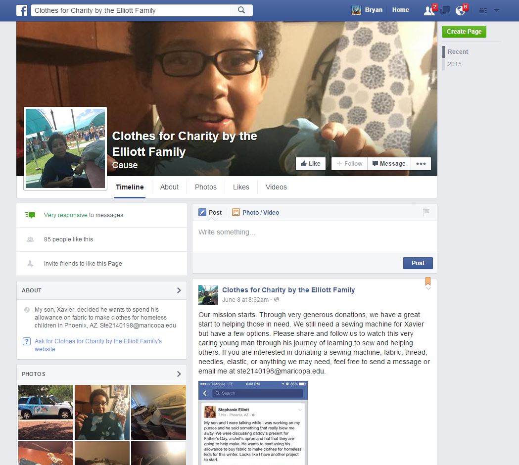 10 year old uses allowance to make clothes for homeless