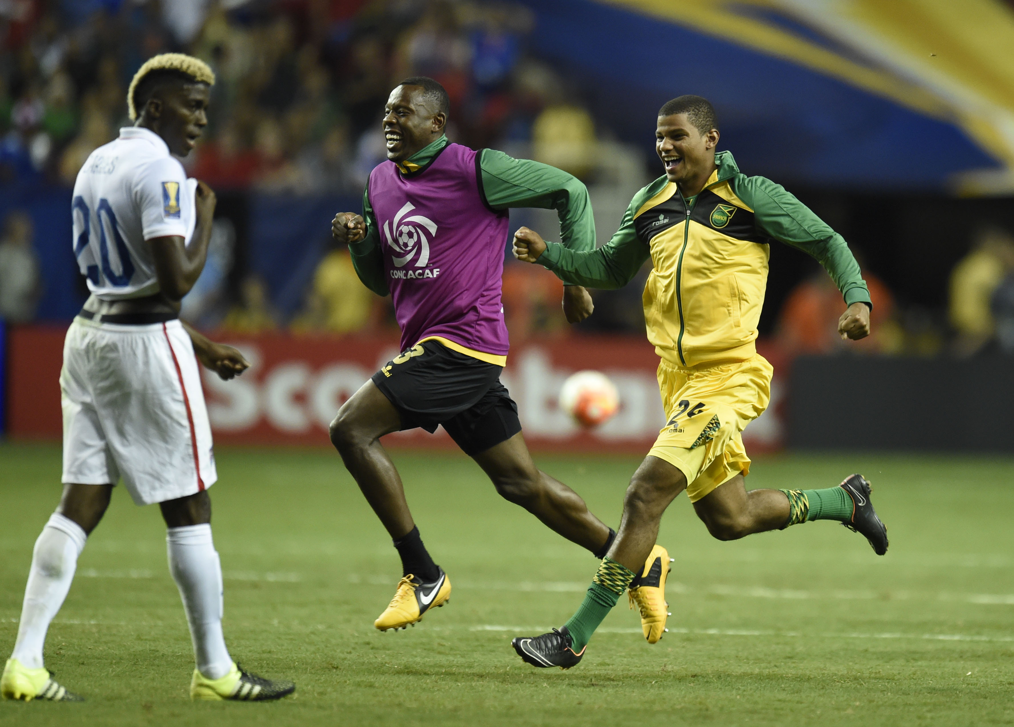 Jamaica stuns U.S. 21 in Gold Cup semifinals