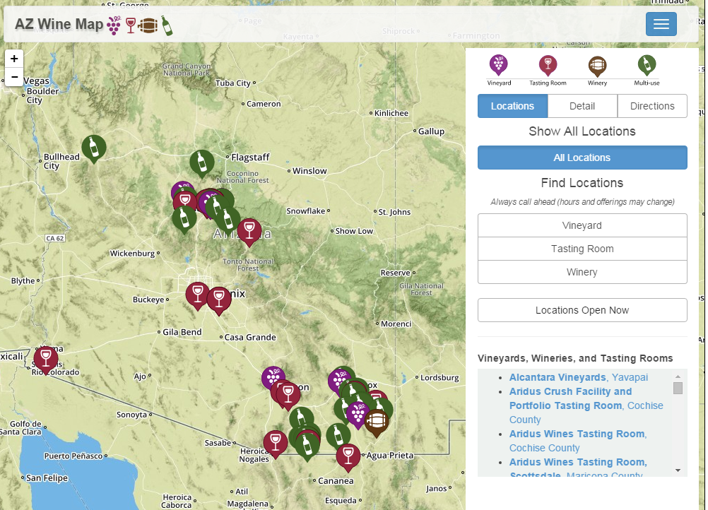 Organization releases map of Arizona Wine Country 12news