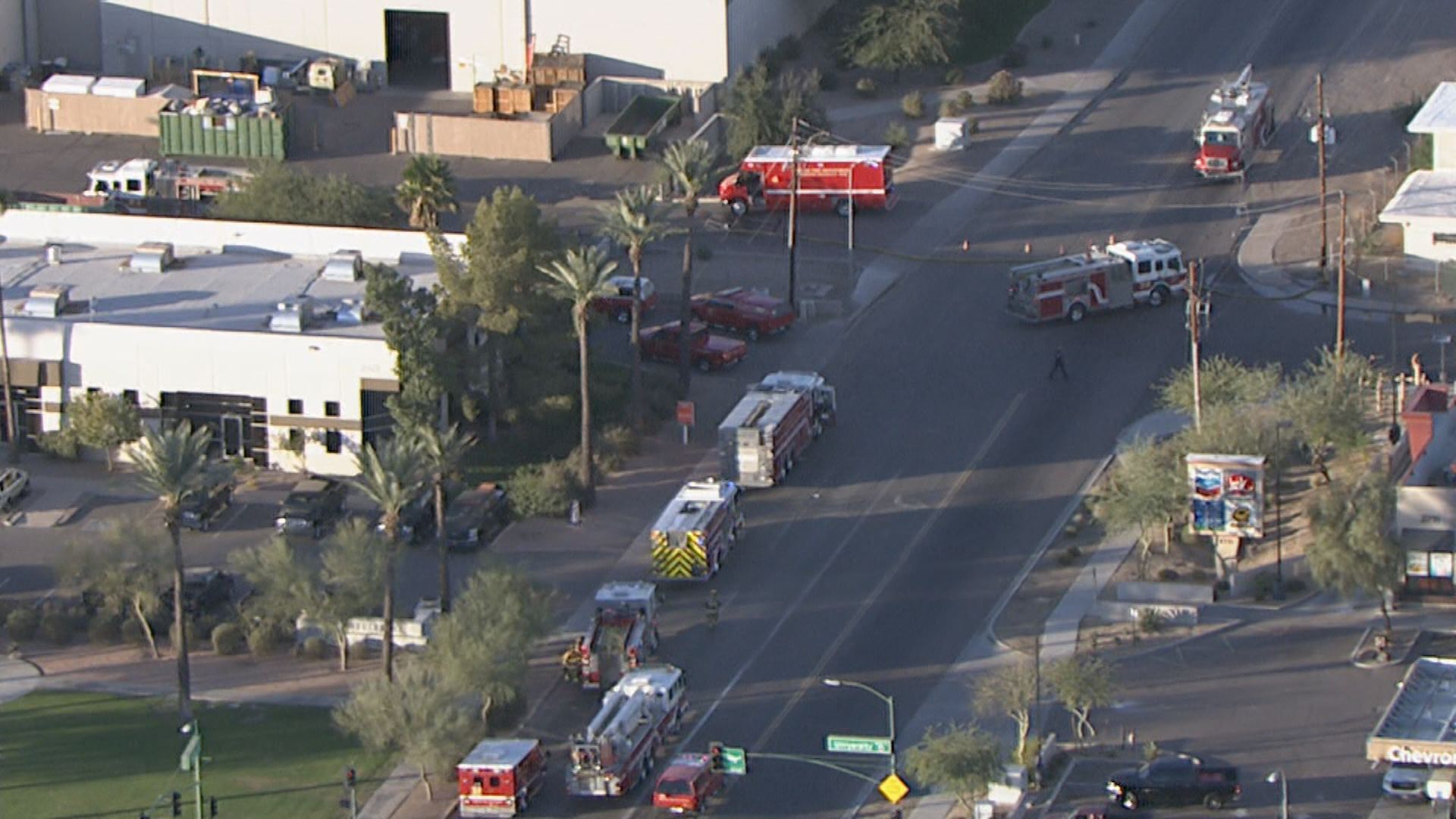 Nitric acid leak at south Phoenix plant