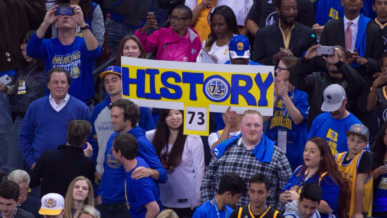 Warriors Notch NBA-record 73rd Win To Surpass 1995-96 Bulls | 12news.com