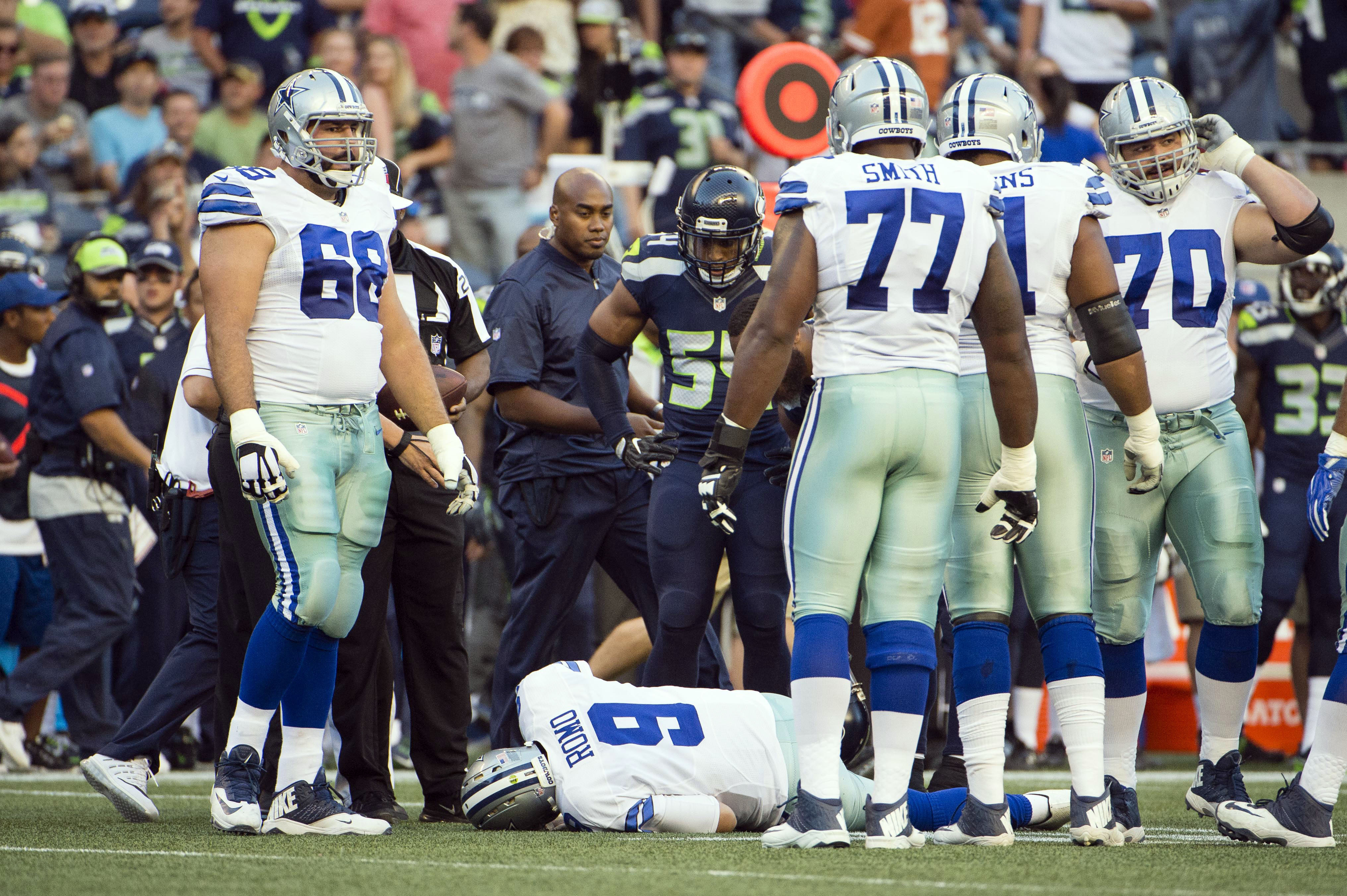 Tony Romo getting back to the gridiron, throws in practice for 1st time  since injury