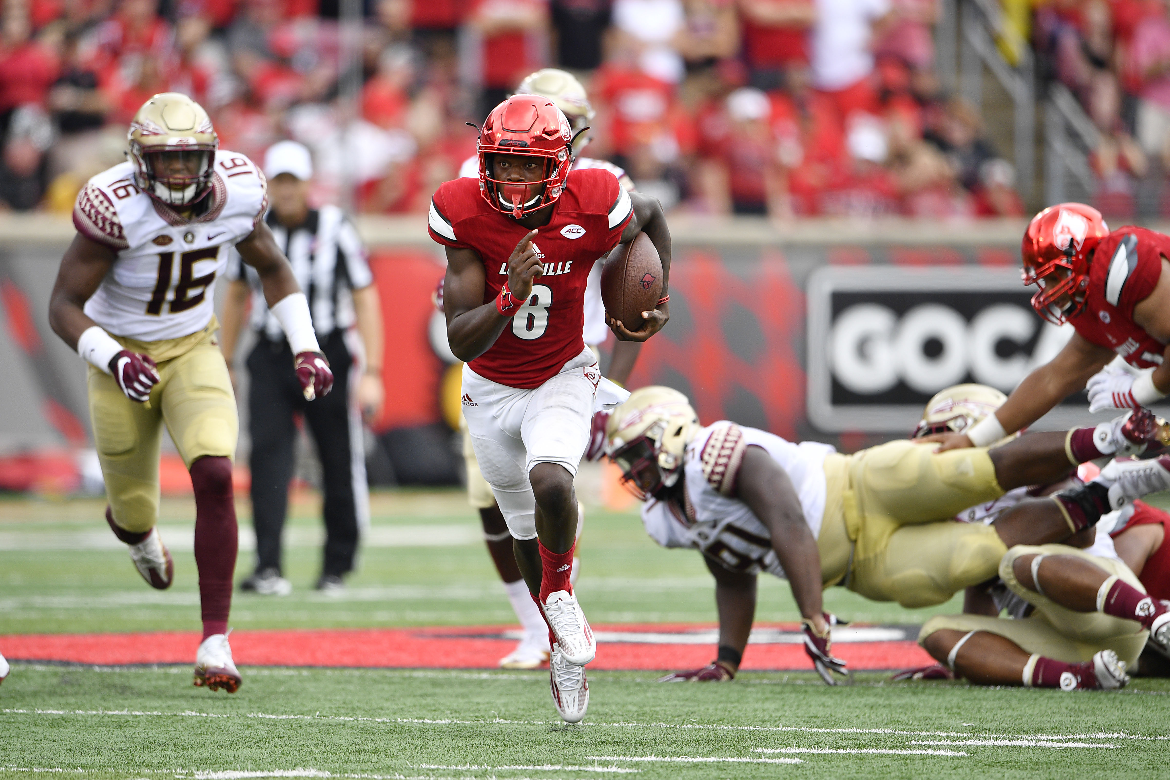 Louisville's Lamar Jackson has been impressive, but he's not