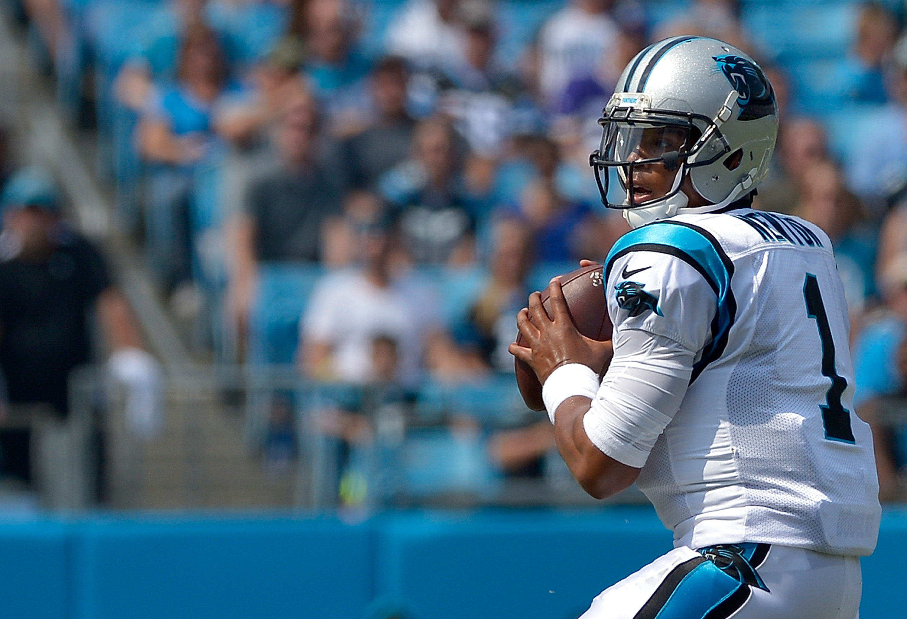 Cam Newton wears pregame shirt with Martin Luther King Jr. quote