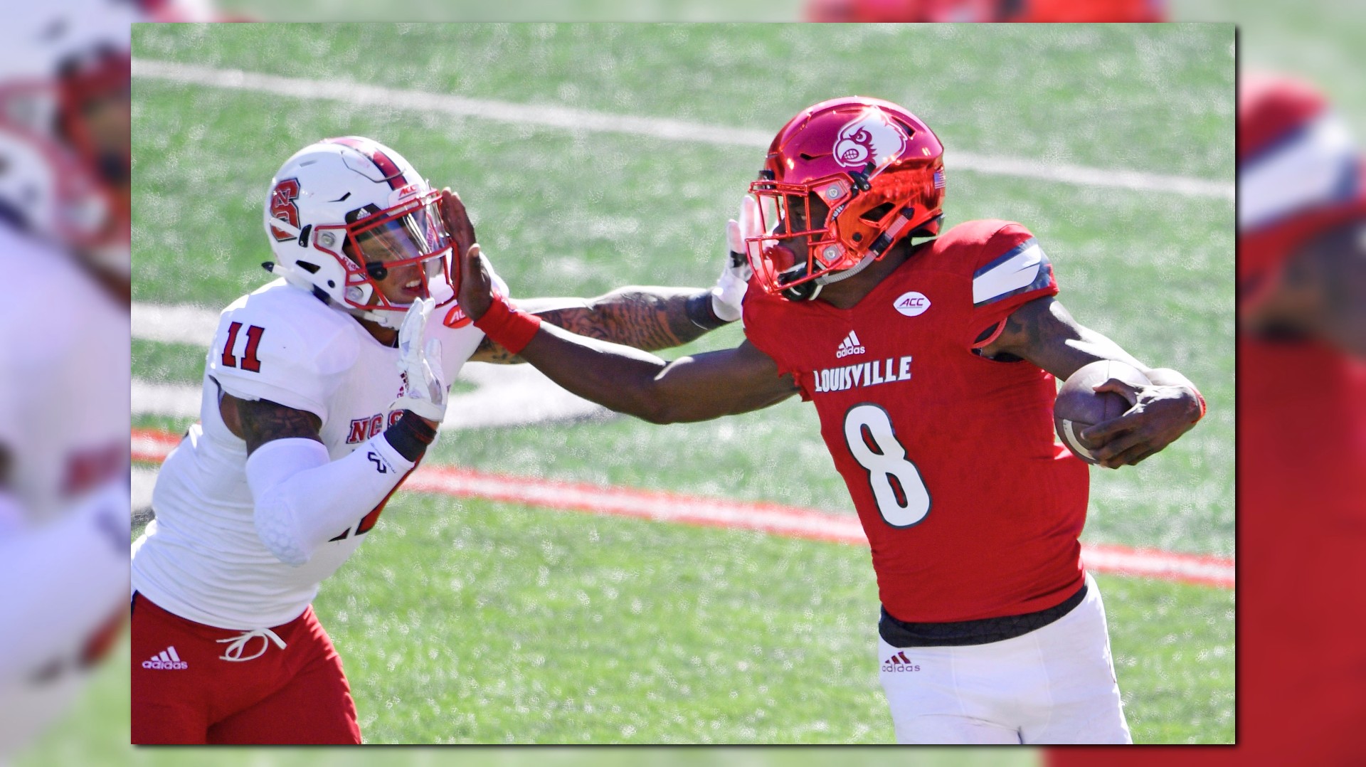 Lamar Jackson: Louisville QB records 8 touchdowns in first half