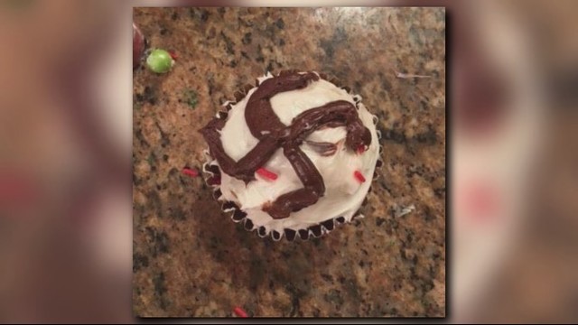 Party marred by swastika cupcake