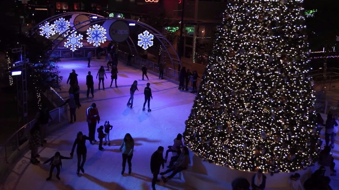 Downtown Phoenix has one of the countrys coolest ice rinks, Travel Channel  says | 12news.com