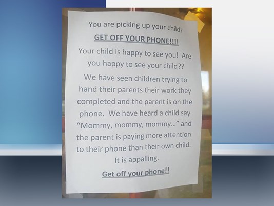 Petición de guardería a padres se vuelve viral en redes sociales