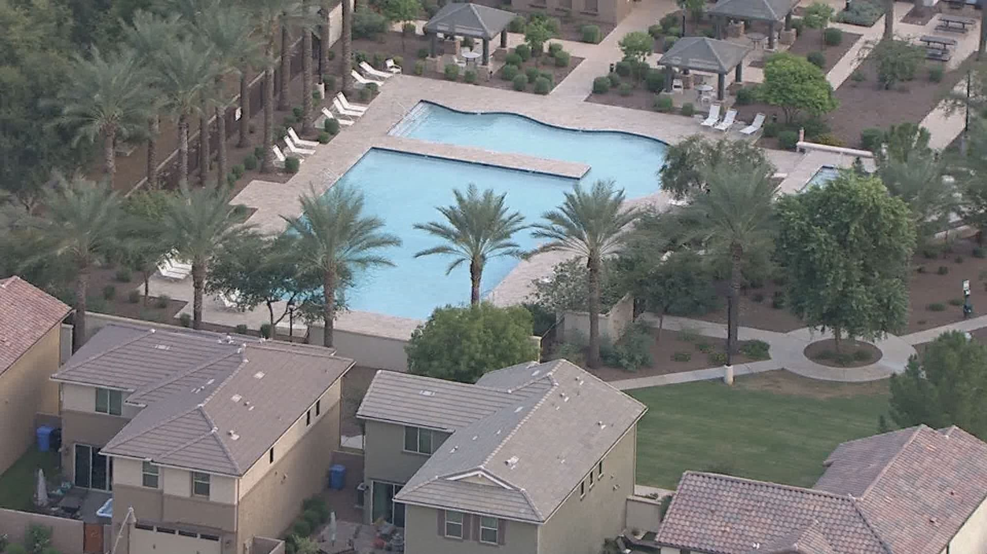 2-year-old in critical condition after near-drowning in Gilbert