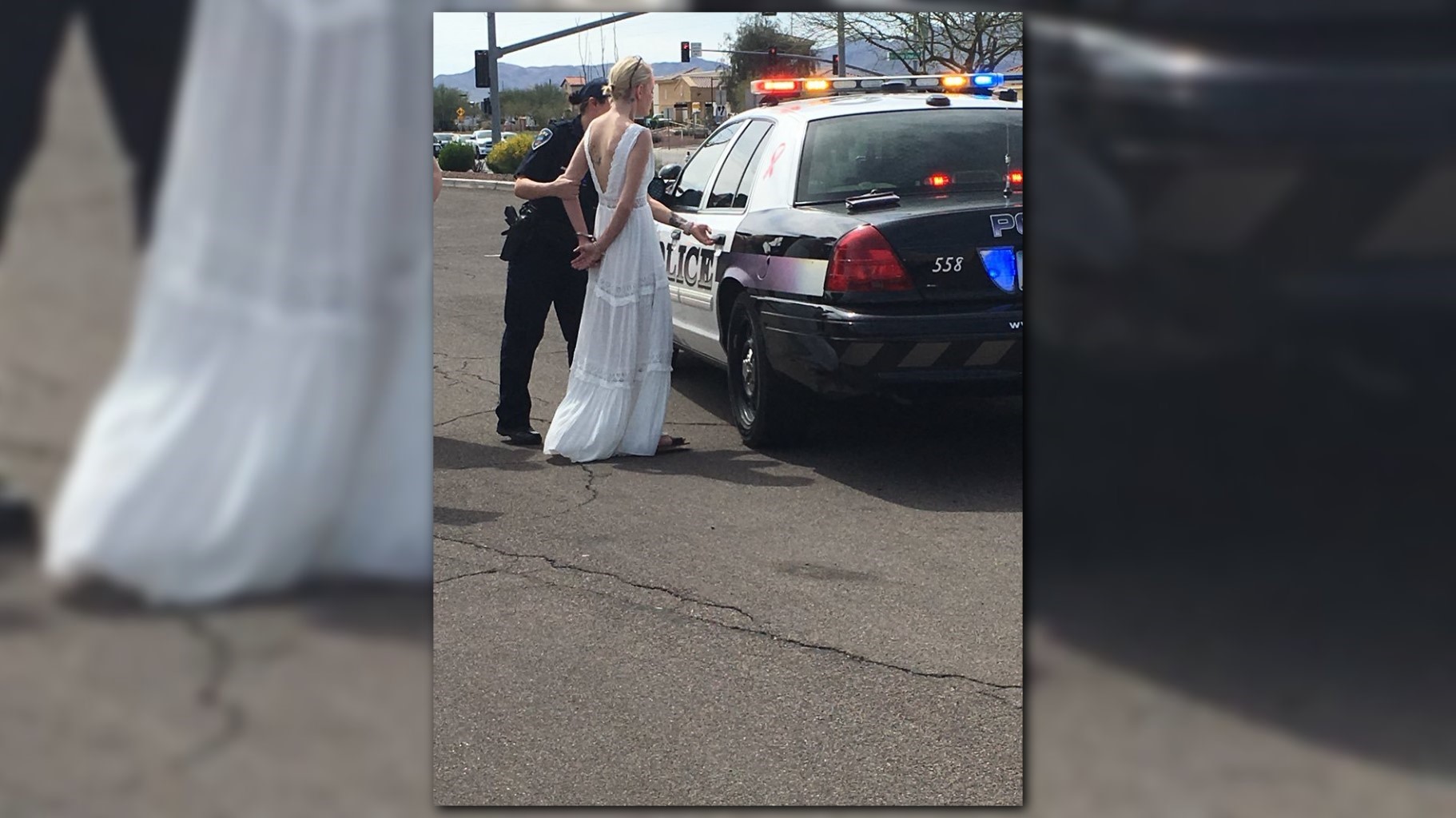 12news.com | Arizona police arrest bride for DUI on her way to the wedding1822 x 1024