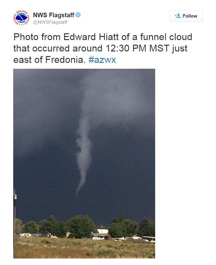 Tornadoes not uncommon in Arizona | 12news.com