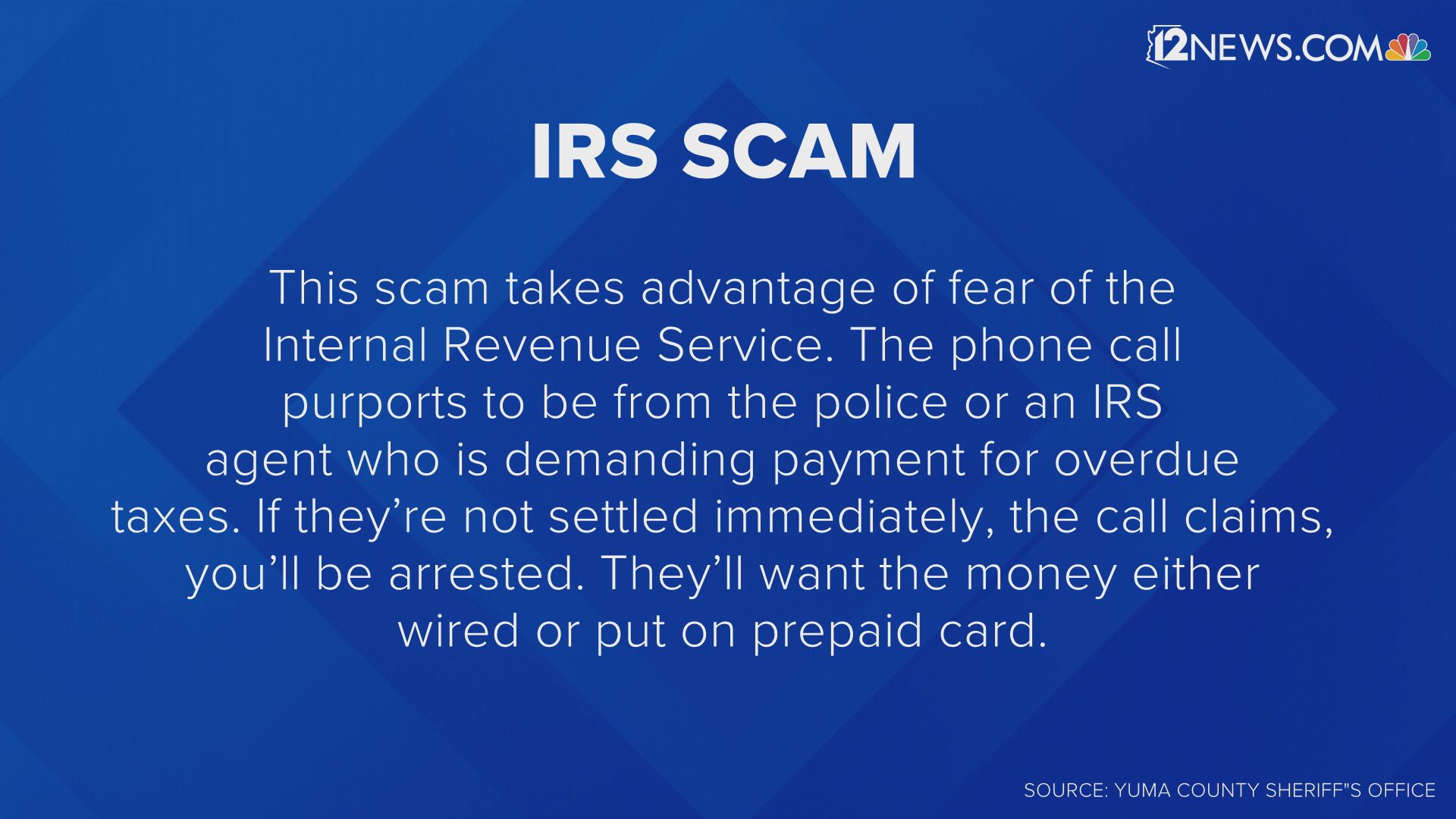 Don't fall for this IRS scam during tax time 